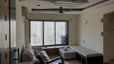 Hall Image of 835 Sq.ft 2 BHK Apartment / Flat for rent in KJ Takshashila Apartments, Mulund East Mumbai for Rs. 55000