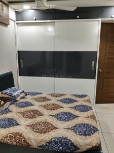 Bedroom Image of 1800 Sq.ft 3 BHK Apartment / Flat for rent in Bodakdev Ahmedabad for Rs. 45000