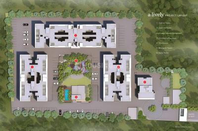 Image of 1120 Sq.ft 3 BHK Apartment / Flat for sale in Moshi, Pune for Rs. 6615665