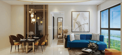 Image of 780 Sq.ft 2 BHK Apartment / Flat for sale in Kolshet, Thane for Rs. 10000000