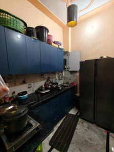 Kitchen Image of 550 Sq.ft 2 BHK Independent House for rent in Neel Matha Lucknow for Rs. 13500