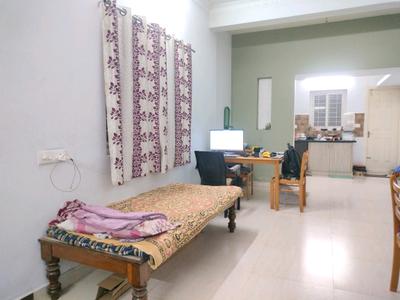 Living Room Image of 601 Sq.ft 1 BHK Builder Floor for rent in Basavanagar Bengaluru for Rs. 25500