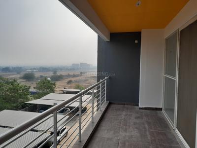 Balcony Image of 1918 Sq.ft 3 BHK Apartment / Flat for rent in Sanklecha The Metrozone, Indira Nagar Nashik for Rs. 33000