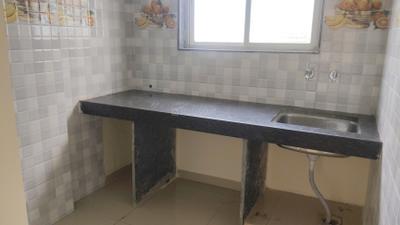 Kitchen Image of 580 Sq.ft 1 BHK Apartment / Flat for rent in Bibwewadi Pune for Rs. 14500