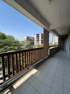 Balcony Image of 2800 Sq.ft 4 BHK Apartment / Flat for rent in Darshanam Club Life, Undera Vadodara for Rs. 42000