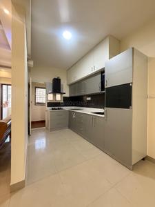 Kitchen Image of 1450 Sq.ft 3 BHK Apartment / Flat for rent in Banaswadi Bengaluru for Rs. 45000