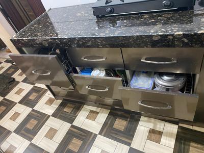 Kitchen Image of 1250 Sq.ft 4 BHK Independent House for sale in Nagra Jhansi for Rs. 5500000