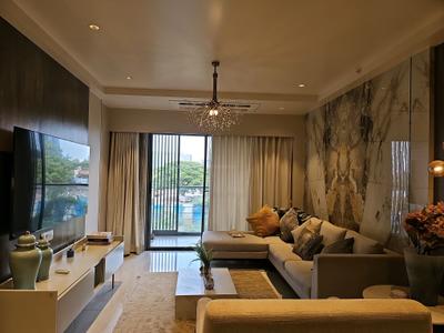 Living Room Image of 1339 Sq.ft 2 BHK Apartment / Flat for sale in Adani Atelier Greens, Mundhwa Pune for Rs. 20600000
