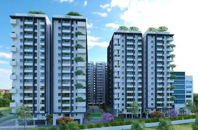 Image of 1269 Sq.ft 2 BHK Apartment / Flat for sale in Vaishnavi Houdini, Bandlaguda Jagir, Hyderabad for Rs. 9900000