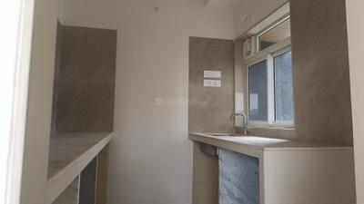 Kitchen Image of 650 Sq.ft 1 BHK Apartment / Flat for rent in Concrete Sai Swayam, Chembur Mumbai for Rs. 62000