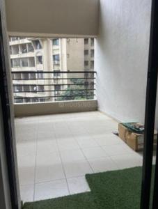 Balcony Image of 1000 Sq.ft 2 BHK Apartment / Flat for rent in Kumar Kruti, Kalyani Nagar Pune for Rs. 43000
