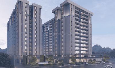 Image of 1845 Sq.ft 3 BHK Apartment / Flat for sale in Park Paradise, Sargasan, Gandhinagar for Rs. 7380000