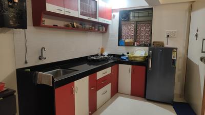 Kitchen Image of 560 Sq.ft 1 BHK Apartment / Flat for rent in Matoshree Pride, Parel Mumbai for Rs. 65000