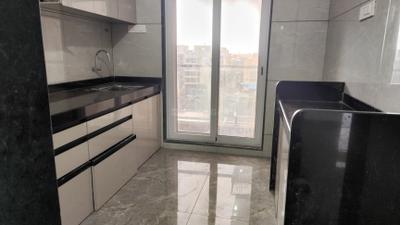 Kitchen Image of 1650 Sq.ft 2 BHK Apartment / Flat for rent in Shreenathji Delta Riviera, Ulwe Navi Mumbai for Rs. 54000
