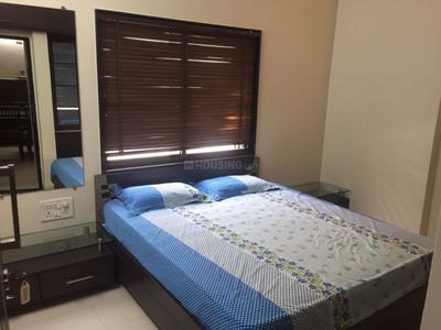 Bedroom Image of 1800 Sq.ft 3 BHK Apartment / Flat for rent in Simandhar Tower, Bodakdev Ahmedabad for Rs. 50000