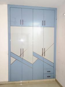 Bedroom Image of 850 Sq.ft 2 BHK Apartment / Flat for rent in Gangotri Enclave, Roberts Lines Lucknow for Rs. 17000