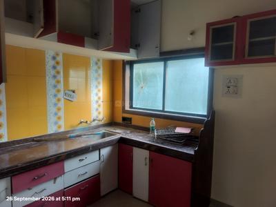 Kitchen Image of 765 Sq.ft 2 BHK Apartment / Flat for sale in Durrani Complex, Kondhwa Pune for Rs. 4500000