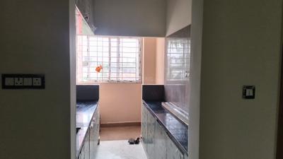 Kitchen Image of 556 Sq.ft 1 BHK Builder Floor for rent in Yemalur Bengaluru for Rs. 29500