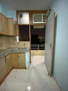 Kitchen Image of 540 Sq.ft 1 RK Apartment / Flat for rent in South City 1 Floors, Sector 41 Gurgaon for Rs. 18500