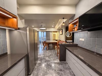 Kitchen Image of 2300 Sq.ft 3 BHK Apartment / Flat for rent in Bhayli Vadodara for Rs. 65000