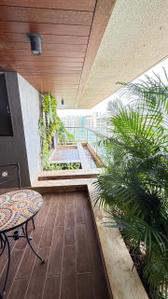 Balcony Image of 2700 Sq.ft 3 BHK Apartment / Flat for sale in Lakefront Solitaire, Powai Mumbai for Rs. 95000000