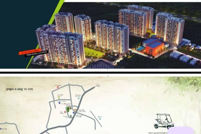 Image of 1119 Sq.ft 3 BHK Apartment / Flat for sale in Springville Greens Phase II, Tamando, Bhubaneswar for Rs. 11000000