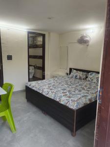 Bedroom Image of 900 Sq.ft 1 RK Builder Floor for rent in Sector 46 Gurgaon for Rs. 25000