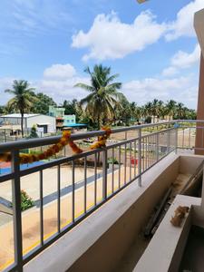 Living Room Image of 1175 Sq.ft 2 BHK Apartment / Flat for rent in Shriram Solitaire, Yelahanka New Town Bengaluru for Rs. 45000
