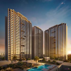Image of 1007 Sq.ft 2 BHK Apartment / Flat for sale in Supreme Rivana Ph I, Punawale, Pune for Rs. 8400000