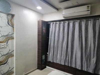 Bedroom Image of 410 Sq.ft 1 BHK Apartment / Flat for rent in Vijay Park, Kasarvadavali Thane for Rs. 18100