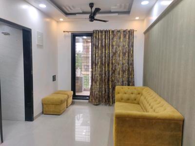 Living Room Image of 700 Sq.ft 1 BHK Apartment / Flat for rent in Ghansoli Navi Mumbai for Rs. 36000