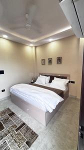 Bedroom Image of 750 Sq.ft 1 BHK Builder Floor for rent in Sector 52 Gurgaon for Rs. 38500