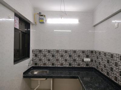 Kitchen Image of 530 Sq.ft 2 BHK Apartment / Flat for rent in Vijay Galaxy, Thane West Thane for Rs. 20000