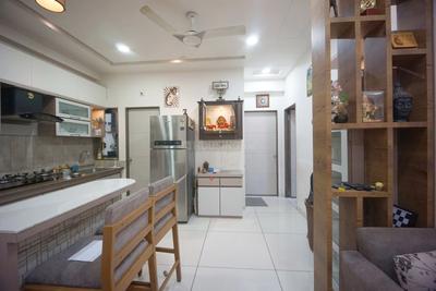 Kitchen Image of 1043 Sq.ft 2 BHK Apartment / Flat for sale in Gota Ahmedabad for Rs. 7200000
