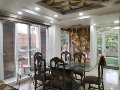 Dining Area Image of 4100 Sq.ft 5 BHK Builder Floor for sale in Shahdara New Delhi for Rs. 57500000