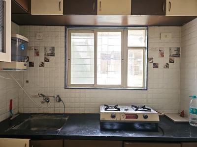 Kitchen Image of 530 Sq.ft 1 BHK Apartment / Flat for rent in Majestique City, Wagholi Pune for Rs. 20000