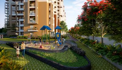 Image of 1245 Sq.ft 2 BHK Apartment / Flat for sale in Vasavi Lake City, Hafeezpet, Hyderabad for Rs. 10458000