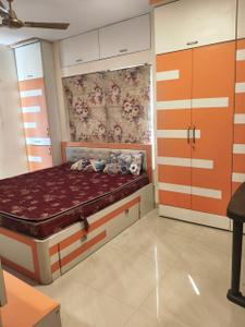 Bedroom Image of 1200 Sq.ft 2 BHK Apartment / Flat for rent in Gagan Klara, Balewadi Pune for Rs. 33000