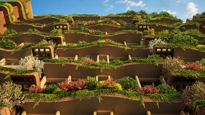 Image of 1414 Sq.ft 3 BHK Apartment / Flat for sale in Graviti Hanging Gardens, Central Telecom Society, Bengaluru for Rs. 23000000