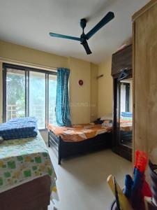 Bedroom Image of 900 Sq.ft 2 BHK Apartment / Flat for rent in Mangala Mayurs Nature Glory, Kalwa Thane for Rs. 35000