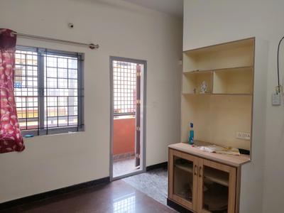 Living Room Image of 550 Sq.ft 1 BHK Apartment / Flat for rent in New Tippasandra Bengaluru for Rs. 27500