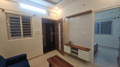 Living Room Image of 1000 Sq.ft 1 BHK Apartment / Flat for rent in Bilekahalli Bengaluru for Rs. 29000