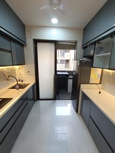 Kitchen Image of 1240 Sq.ft 3 BHK Apartment / Flat for rent in Runal Gateway Phase 1, Ravet Pune for Rs. 35000
