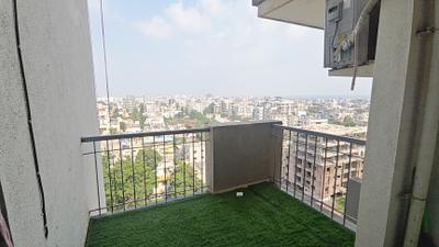 Balcony Image of 1150 Sq.ft 2 BHK Apartment / Flat for rent in Malpani Saffron, Pathardi Phata Nashik for Rs. 28000