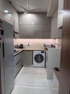 Kitchen Image of 500 Sq.ft 1 BHK Apartment / Flat for sale in One Hiranandani Park, Thane West Thane for Rs. 15000000