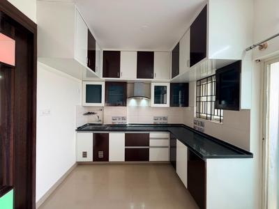 Kitchen Image of 1250 Sq.ft 2 BHK Apartment / Flat for rent in Jai Park Square, K R Puram Bengaluru for Rs. 35000