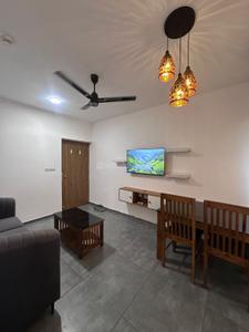 Hall Image of 575 Sq.ft 1 BHK Apartment / Flat for rent in Vyttila Kochi for Rs. 35000