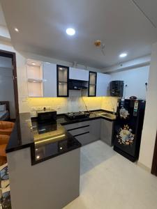 Kitchen Image of 984 Sq.ft 1 BHK Apartment / Flat for rent in Brigade Residences, Perungudi Chennai for Rs. 60000