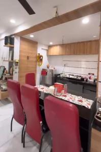Kitchen Image of 1252 Sq.ft 2 BHK Apartment / Flat for sale in Shyam Enclave Building A B C, Jahangirabad Surat for Rs. 4700000