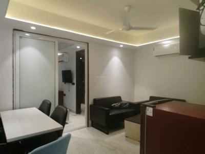 Living Room Image of 600 Sq.ft 1 BHK Builder Floor for rent in Sector 57 Gurgaon for Rs. 35000